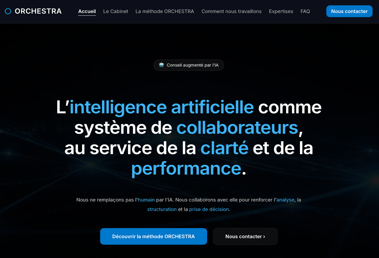 Projet ORCHESTRA