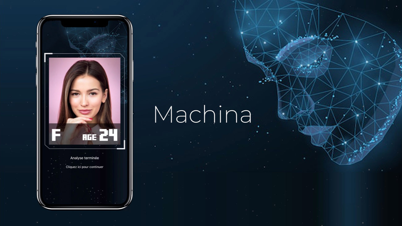 Aperçu de l'application Machina